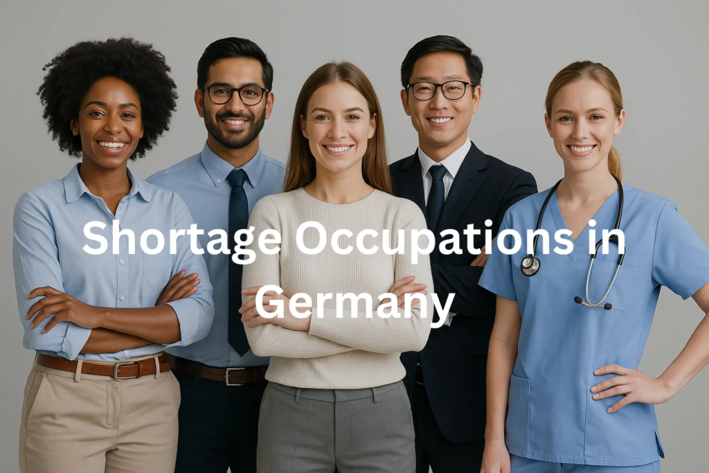 High-demand job sectors in Germany such as IT, engineering, and healthcare