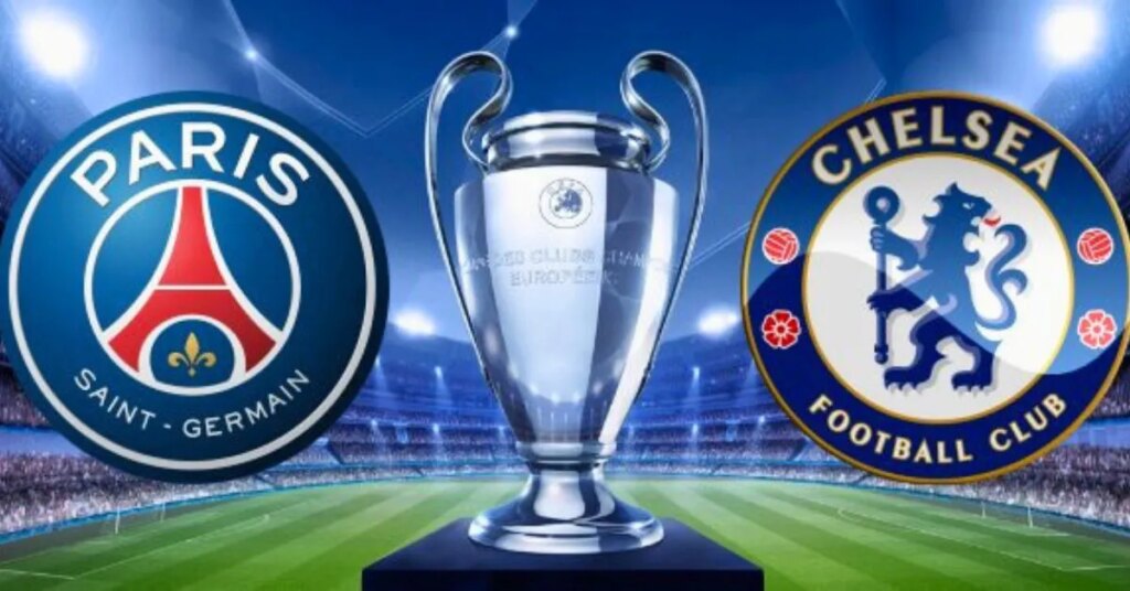 Final game of PSG vs Chelsea.